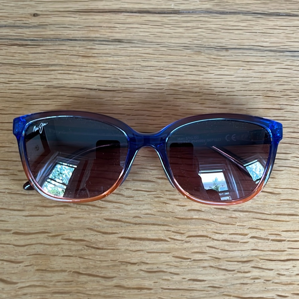 Maui Jim HONI pink-blue ombré sunglasses